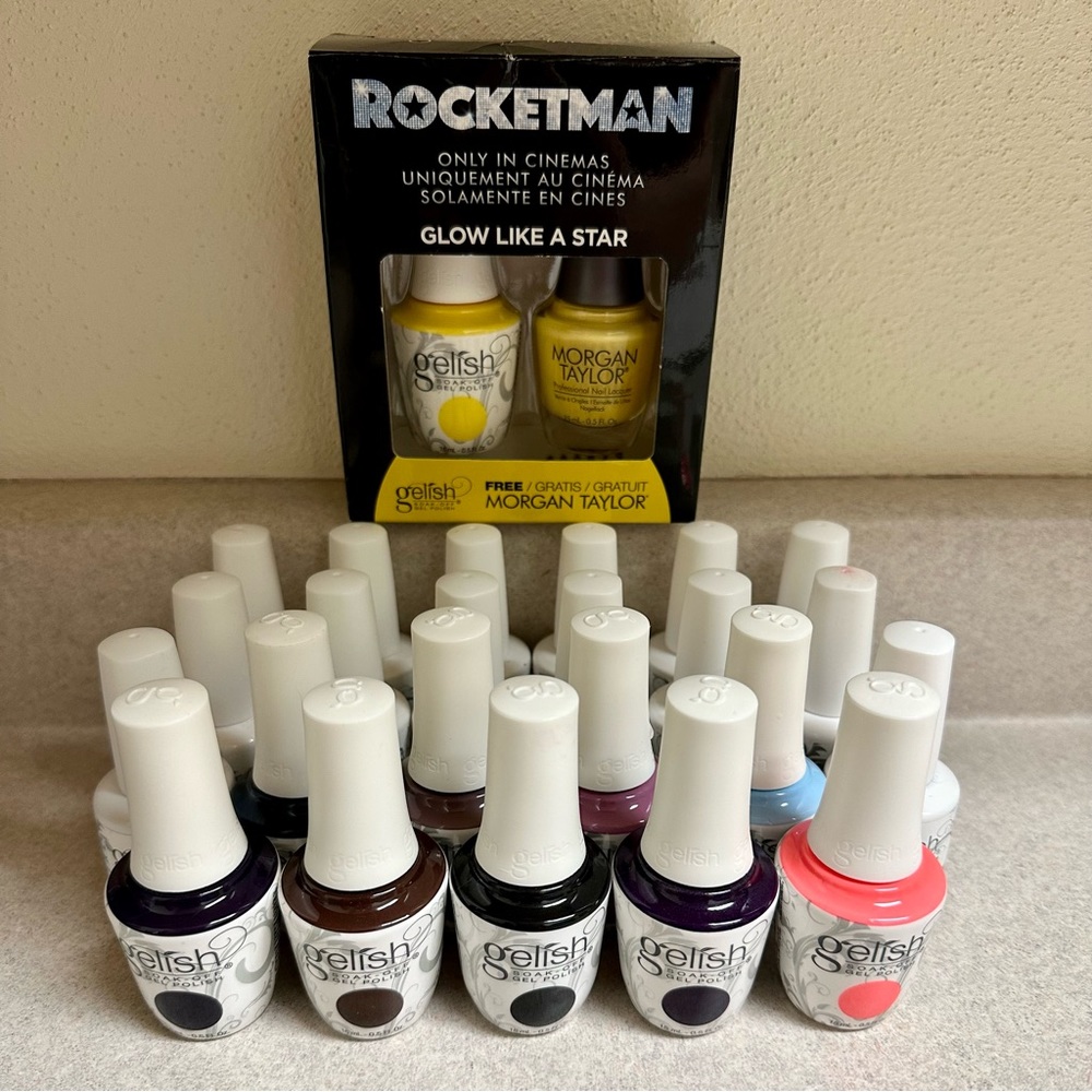 25 Gelish Polish (plus another 4 included FREE)